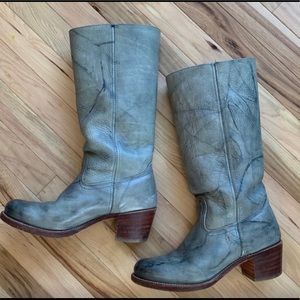 Rare Frye Campus Teal Grey 14L 10